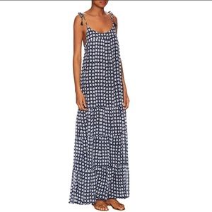 Figue Brielle silk maxi dress